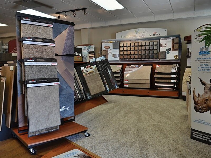 Clayton Flooring Center showroom in Clayton, NC